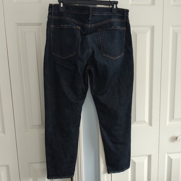 FRAME Le Garcon Crop Boyfriend Jeans Covant 32 - Picture 7 of 15